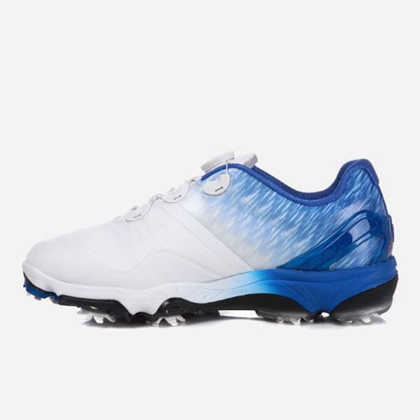 Zapato De Golf Fila Hombre Blancas / Azules - Fairway Boa - España 430687TKZ